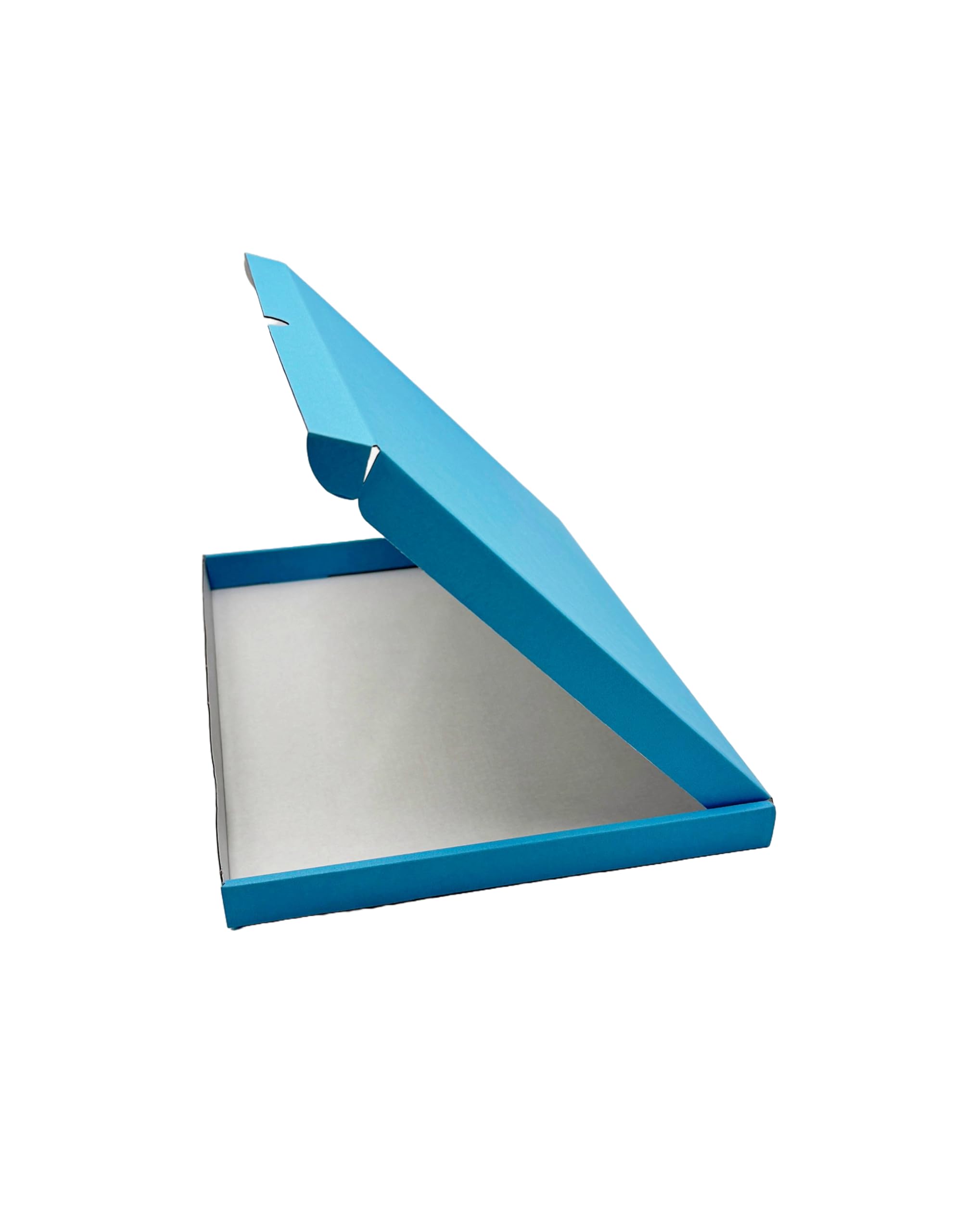 iDEALS UK PACKAGING LTD C4 A4 Size Large Letter Boxes, For Shipping, Posting, Gifting. Postable boxes, Generic - Size 32.6cm x 22.7cm x 2cm - Pack of 10 (Baby Blue)