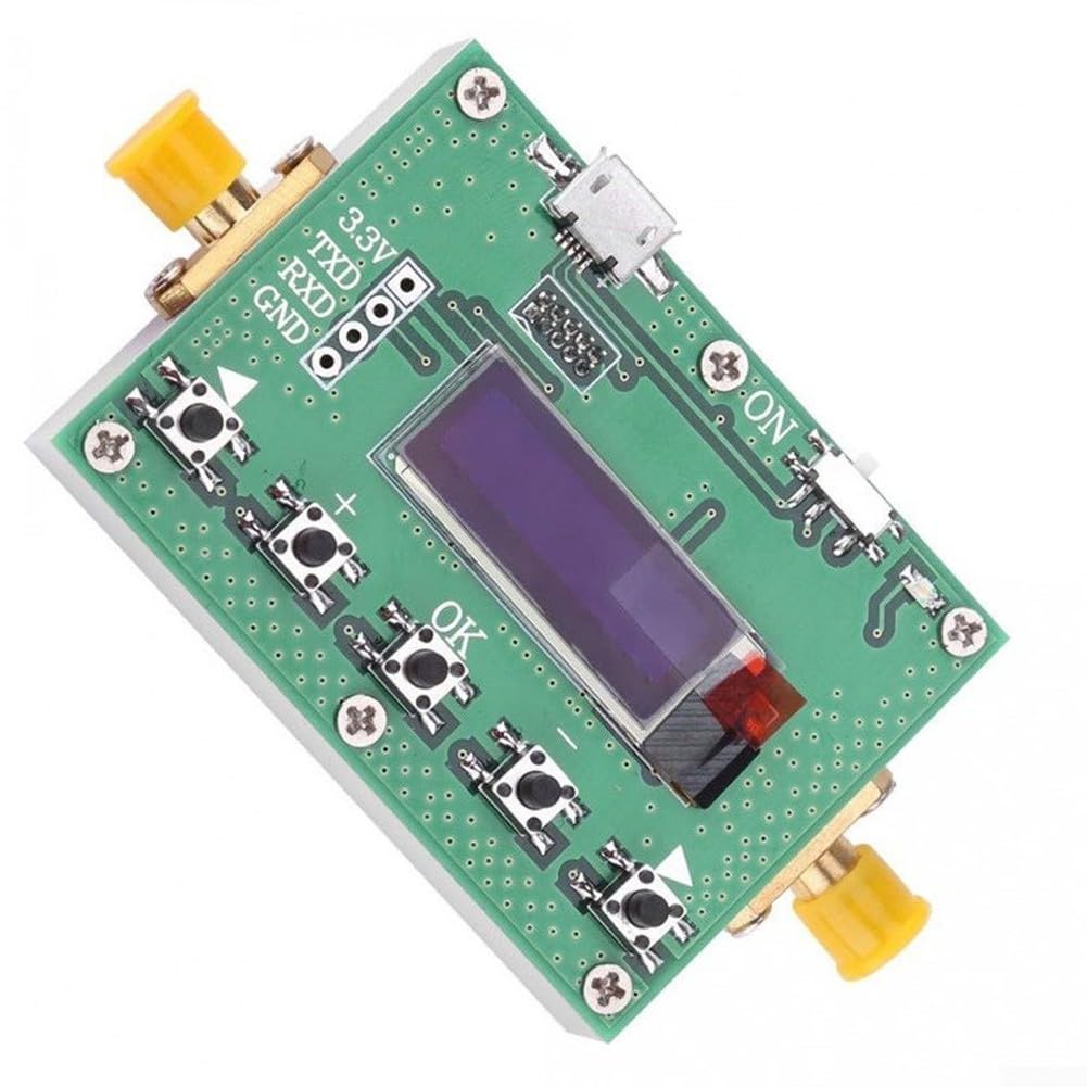 Atténuateur à contrôle numérique 6G, atténuateur numérique programmable LF-6GHz, taille de pas de 30 dB 0,25 dB, affichage OLED, atténuation réglable