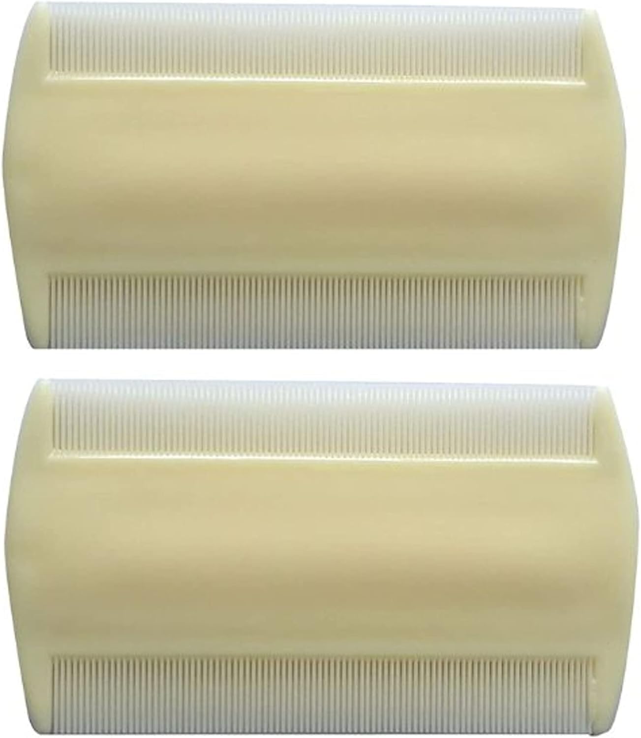 CREATIVE ZONE Premium Lice Removal Combs, Fine Tooth, Plastic for Nits, Eggs and Bugs Removal Pack of 2