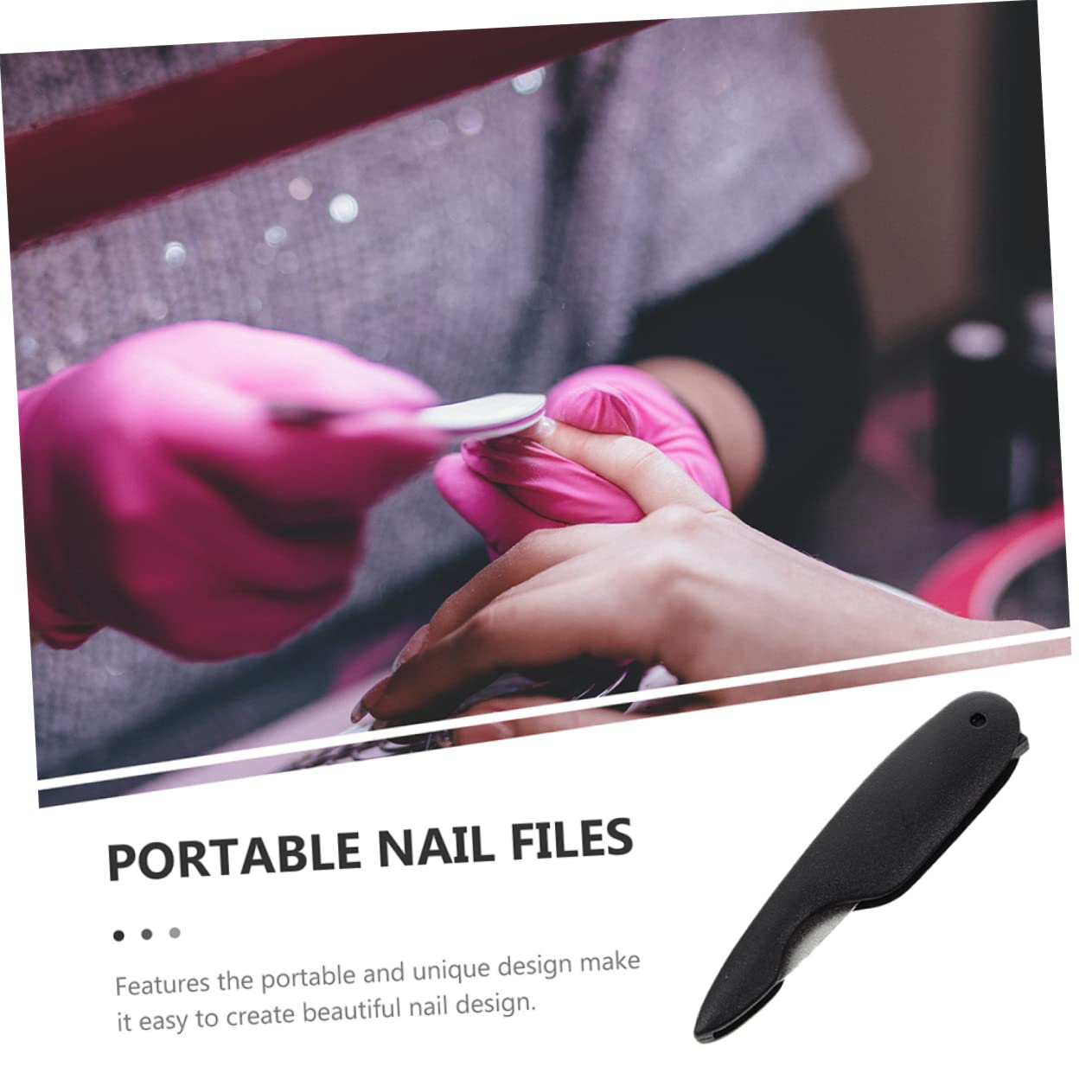 Healeved 40pezzi Limette Per Unghie Metallo Strumenti Per Manicure e Pedicure Accessori Per La Lucidatura Delle Unghie e Falsi Pratici e Durevoli