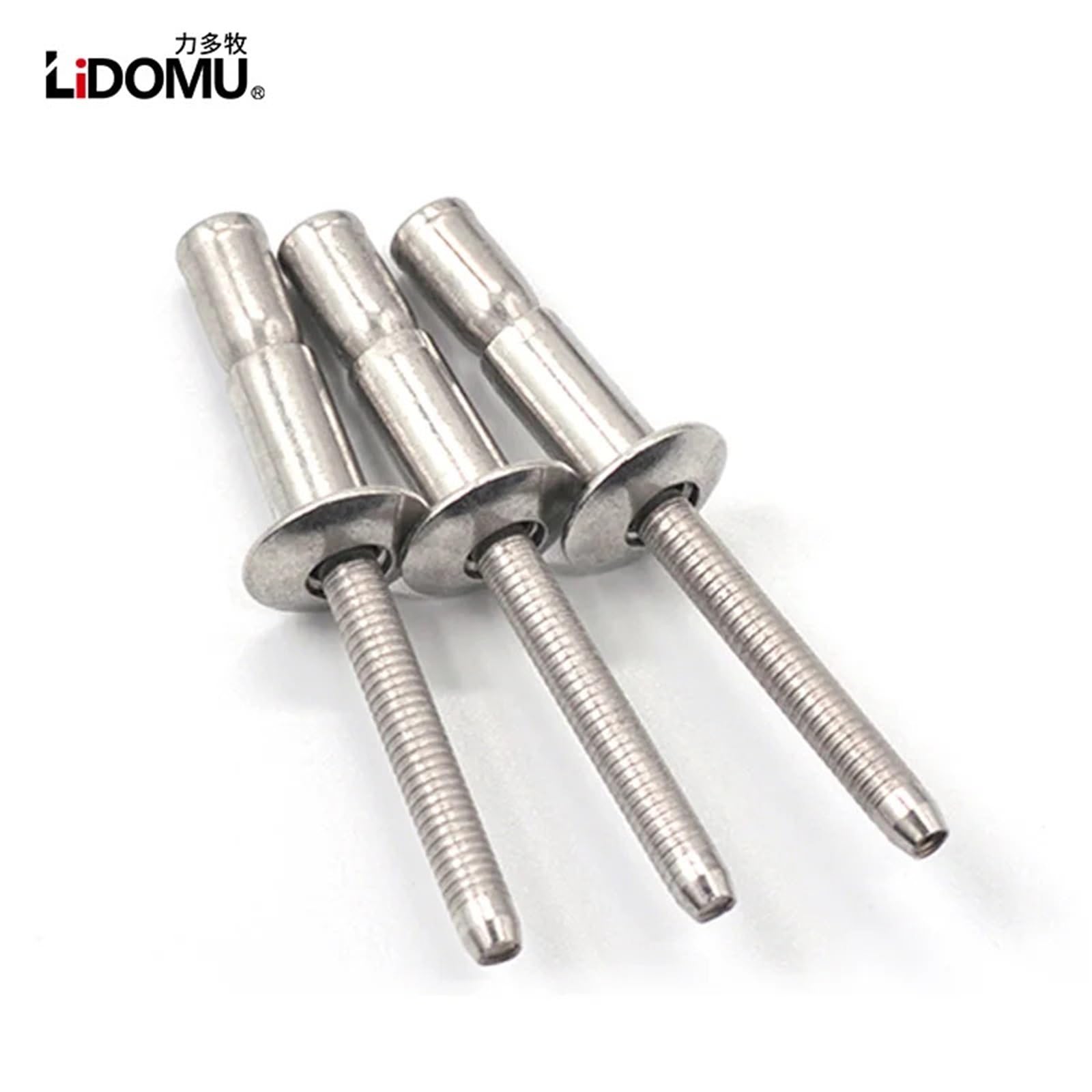 30/50pcs High Strength Structural Blind Rivets 304 Stainless Steel Sealed Waterproof Rivet Dome Countersunk Rivetts | 50Pcs BBI,6.4x20 mm