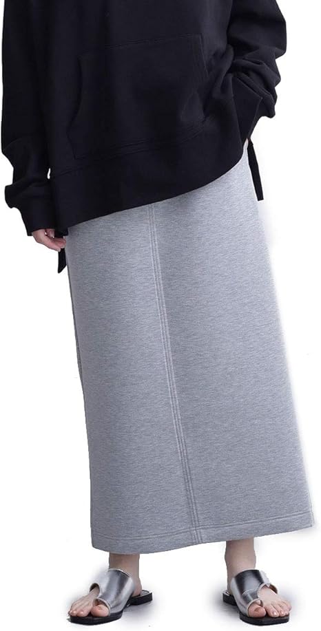 Amazon ナノユニバース Miho Nojiri Nano Universe Champion チャンピオン 別注 Wrap Air撥水タイト スカート レディース 38 グレー スカート 通販