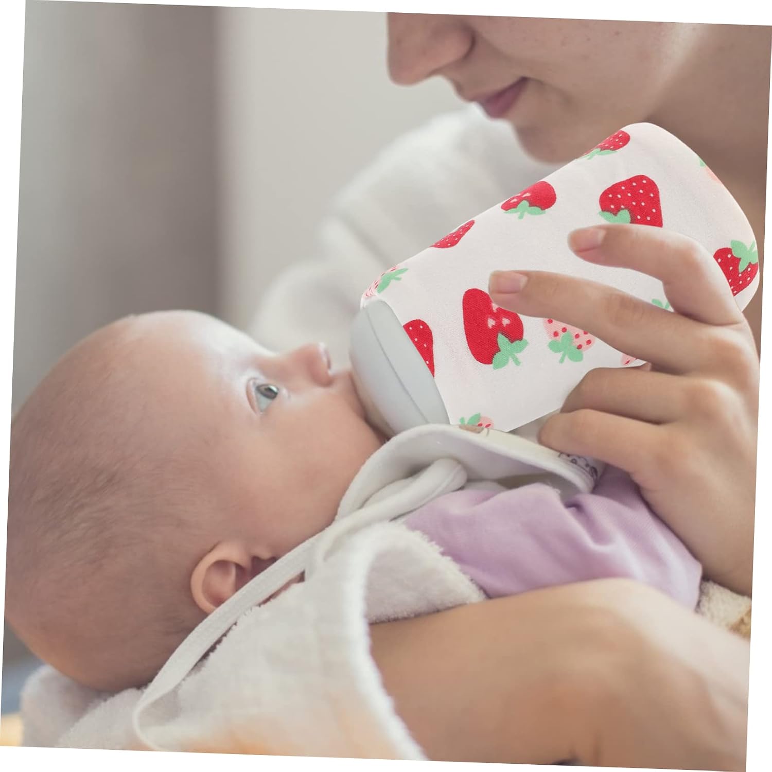 Abaodam USB Portable Bottle Warmer for Travel Insulated Milk Bottle Warming Bag Compact Design Go Feeding Even Heating for Cold Milk Moms