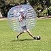 Holleyweb Bubble Zorb Ball Dia 5' (1.5m) Human Inflatable Bumper Bubble Ball (Clear)