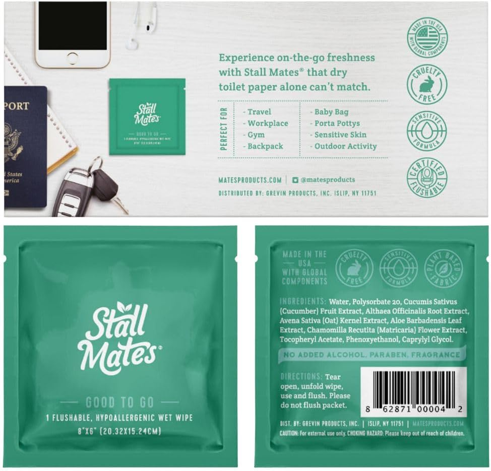 Flushable Gentle Wipes