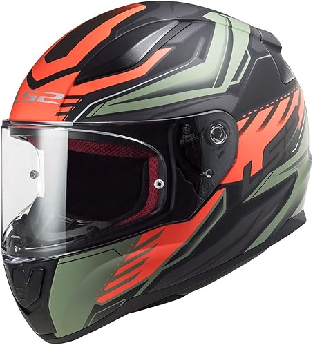 Miniatura 15 de LS2 - Casco urbano de cara completa para motocicleta Rapid Negro mate,Azul claro mate/rosa,Atrapa sueños,Cripta,Amapolas,Happy Dreams payaso