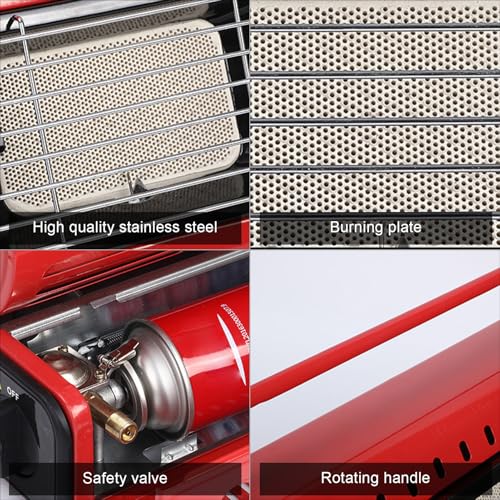 Chauffage électrique portable 2 modes pour intérieur et extérieur