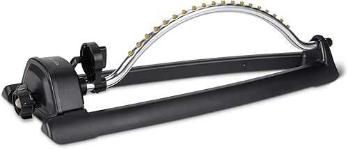 Amazon Basics Oscillating Lawn Sprinkler for Yard, Garden and Flower