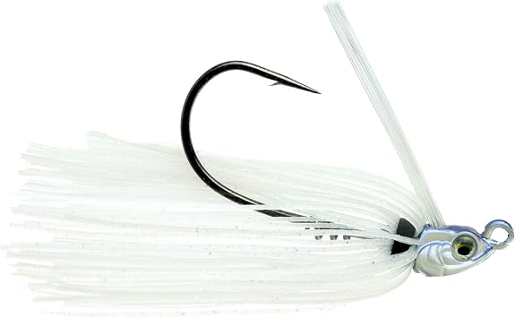 6th Sense Divine Swim Jig Bass Fishing Dock Skipping Swim Jig Keel-Weighted Belly Cover Deflecting Design