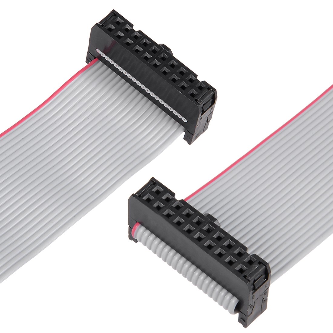 IDC Socket Extension Câble plat fil 5Pcs 2.54mm Pich 20P 30cm 2.54mm