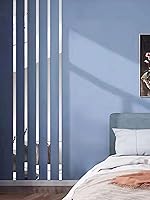 Vista 6 de 15 piezas de moldura flexible autoadhesiva, calcomanías vibrantes como espejos, calcomanías extraíbles para marcos de pared/borde de papel Negro