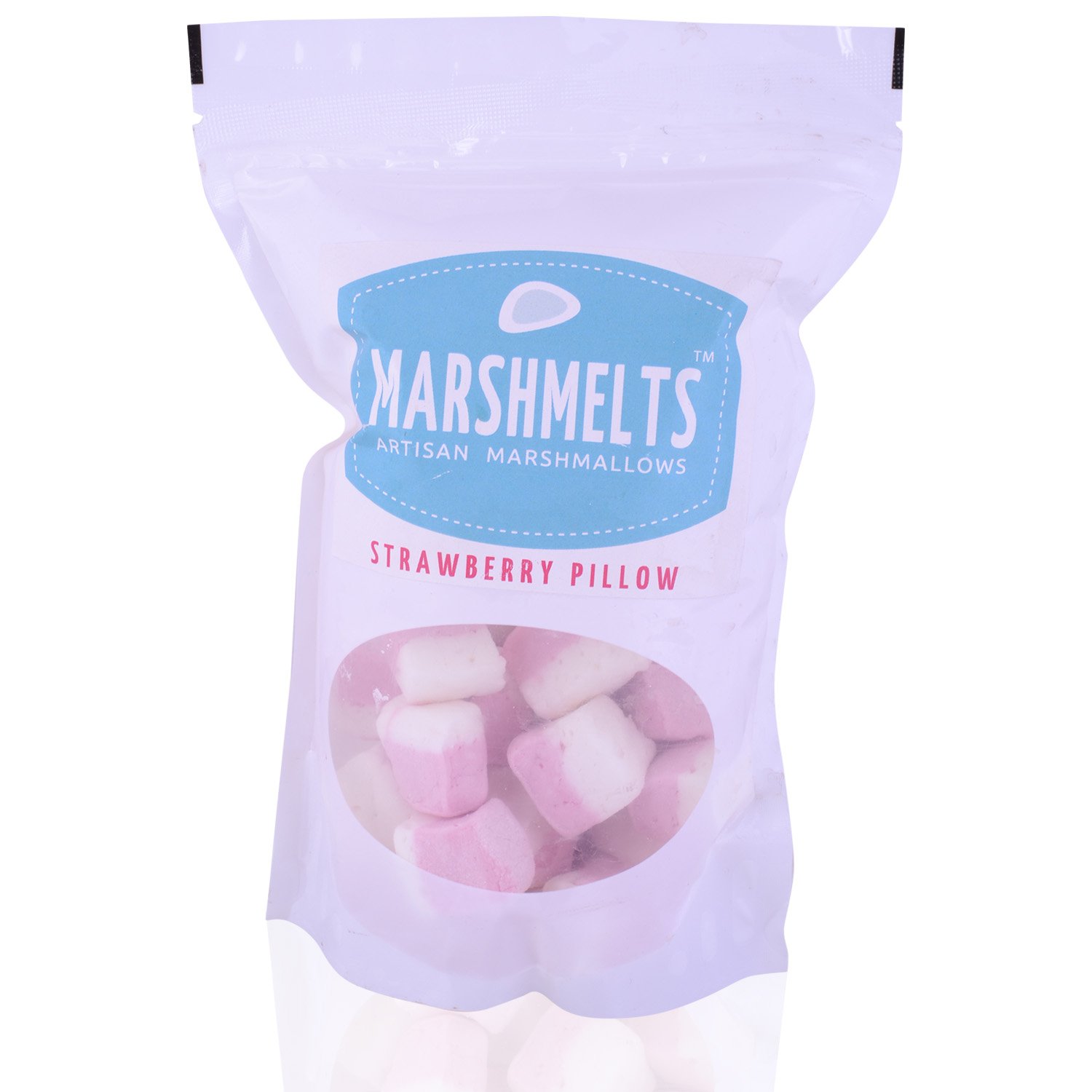 Marshmelts Strawberry Pillow Marshmallow 100% Natural Colours