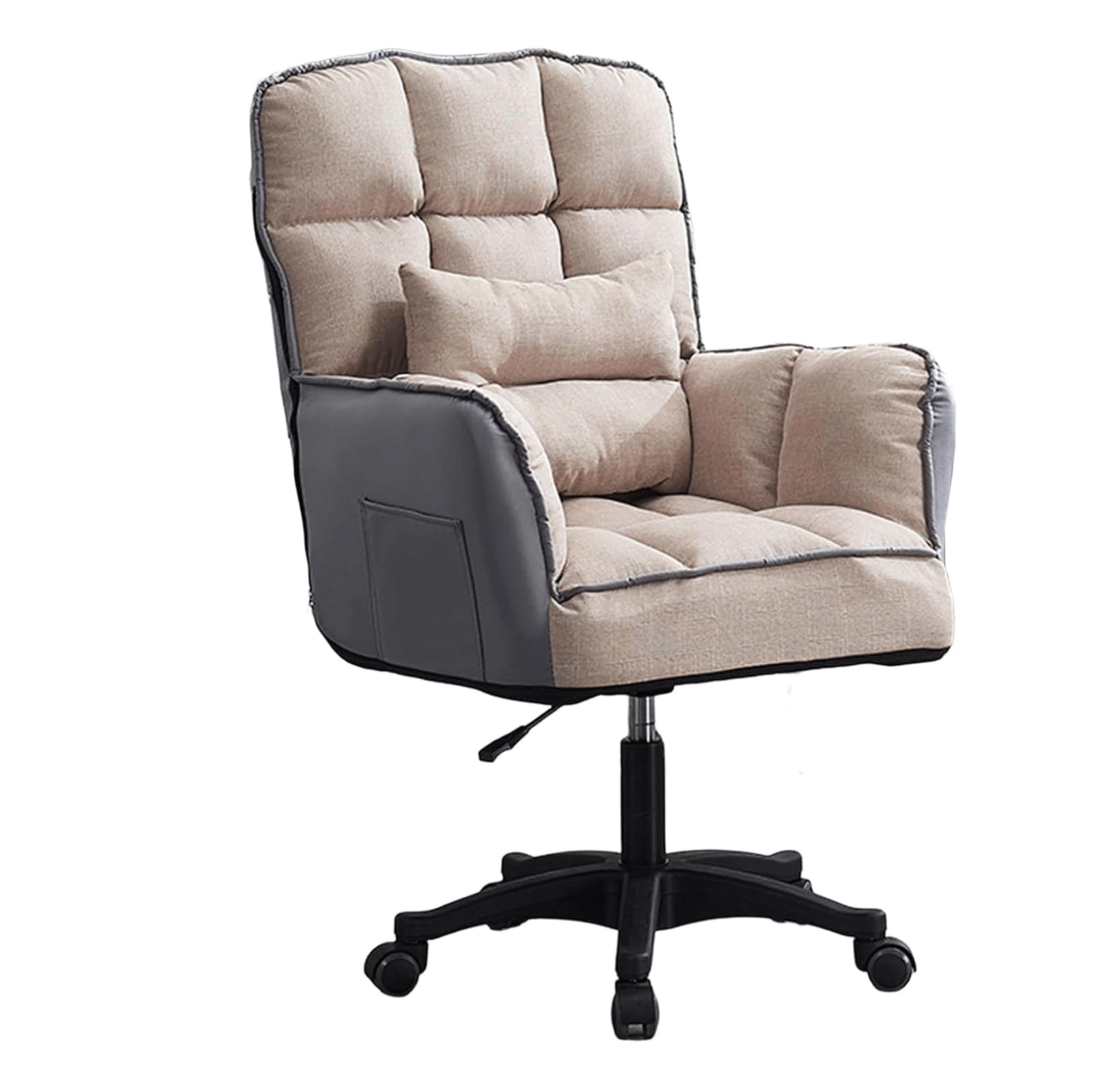 Chaise de bureau ergonomique à dossier haut pour un confort optimal en télétravail