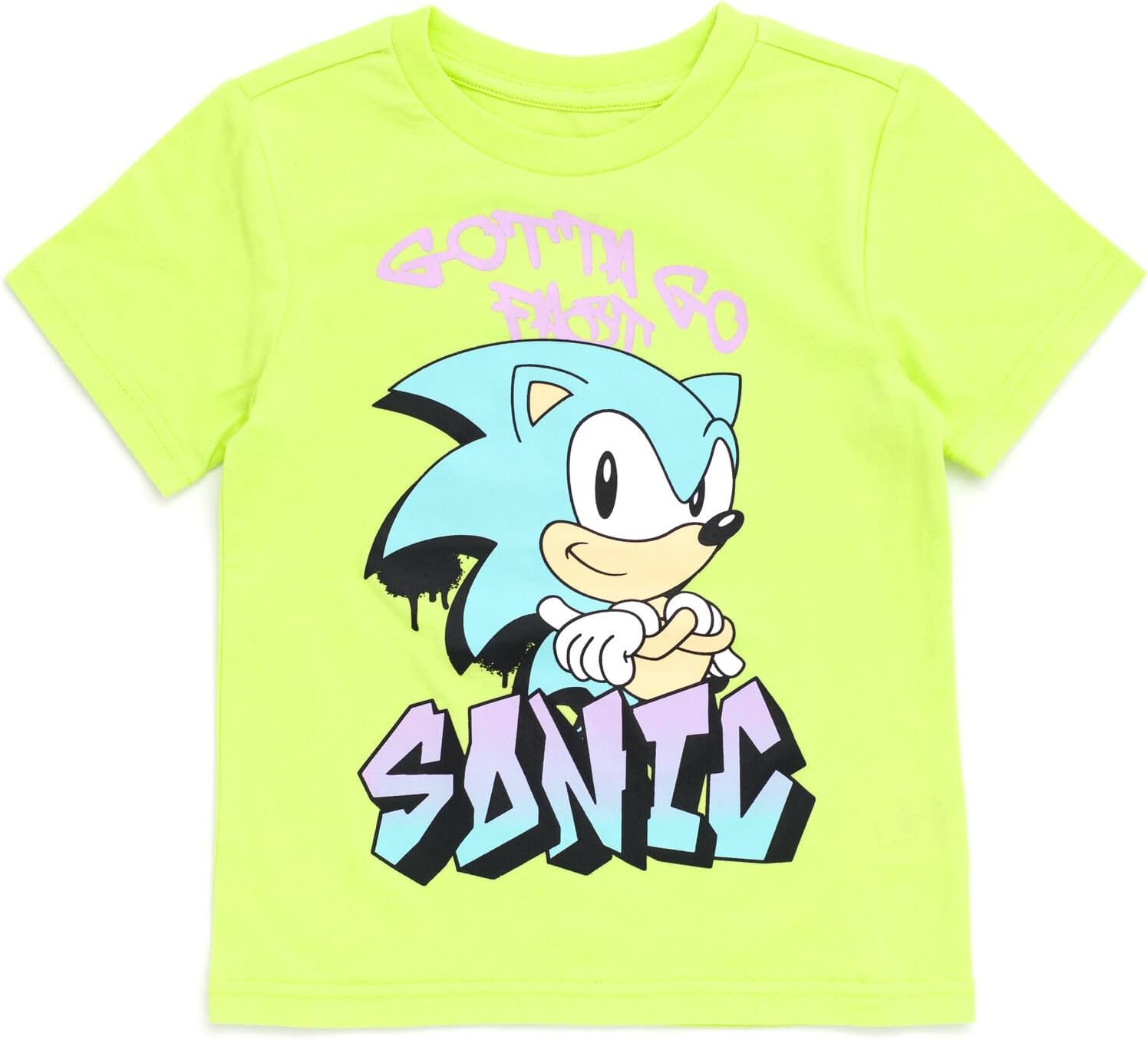 SEGA Sonic the Hedgehog T-Shirt and Shorts Outfit Set Little Kid to Big Kid - Image 3
