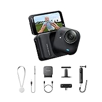 Insta360 GO Ultra Pack Creator Nero Notte- action cam mini 4K a mani libere