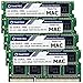 Timetec 32GB KIT(4x8GB) kompatibel für Apple iMac Ende 2015(27 Zoll mit Retina 5K Display) DDR3L 1867MHz/1866MHz PC3L-14900 2Rx8 CL13 1.35V 204 Pin SODIMM Speichermodul MAC RAM Upgrade für iMac 17,1