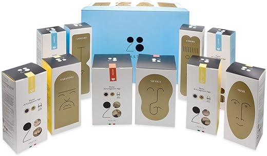 28 Pastai Novità Kit Dispensa "Classico" - Pasta di Gragnano IGP - Gift Box - Pasta artigianale di Grano 100% italiano - Trafilata al bronzo - Eccellenza Campana - Box 10 conf da 500 g formati misti