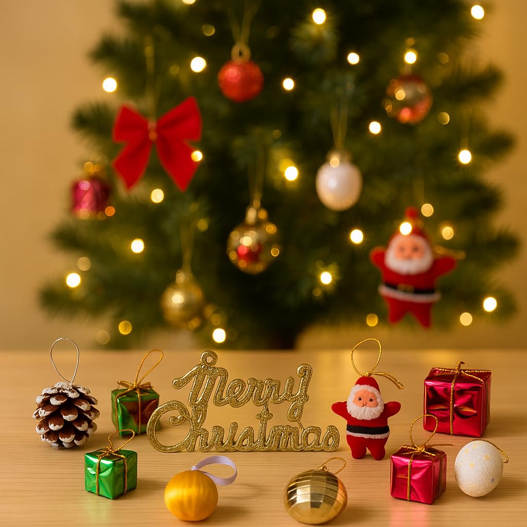 AMFIN Christmas Tree Decorations - 11 Piece Set -1
