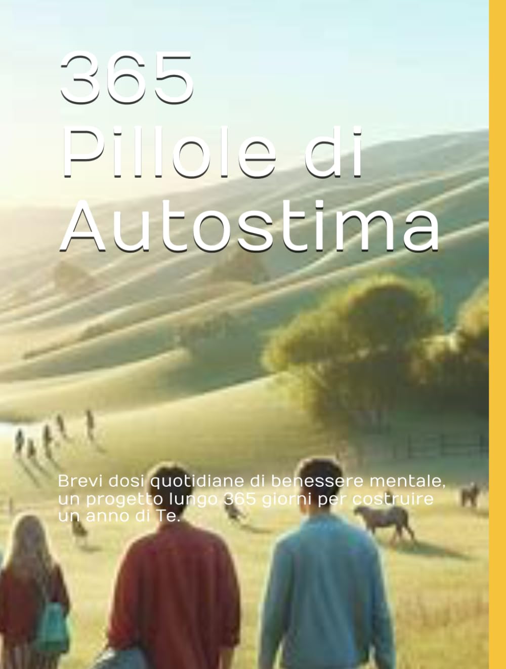365 Pillole di Autostima: Brevi dosi quotidiane di benessere mentale, un progetto lungo 365 giorni per costruire un anno di Te.