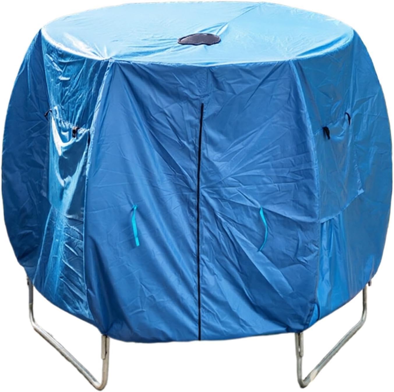 HoldOneLight Windproof Tear Resistant Trampoline Shade Cover, Rainproof Sunshade Round Trampoline Canopy Tent Protector Outdoor Trampoline Cover Fits 6FT for Garden Backyard Camping