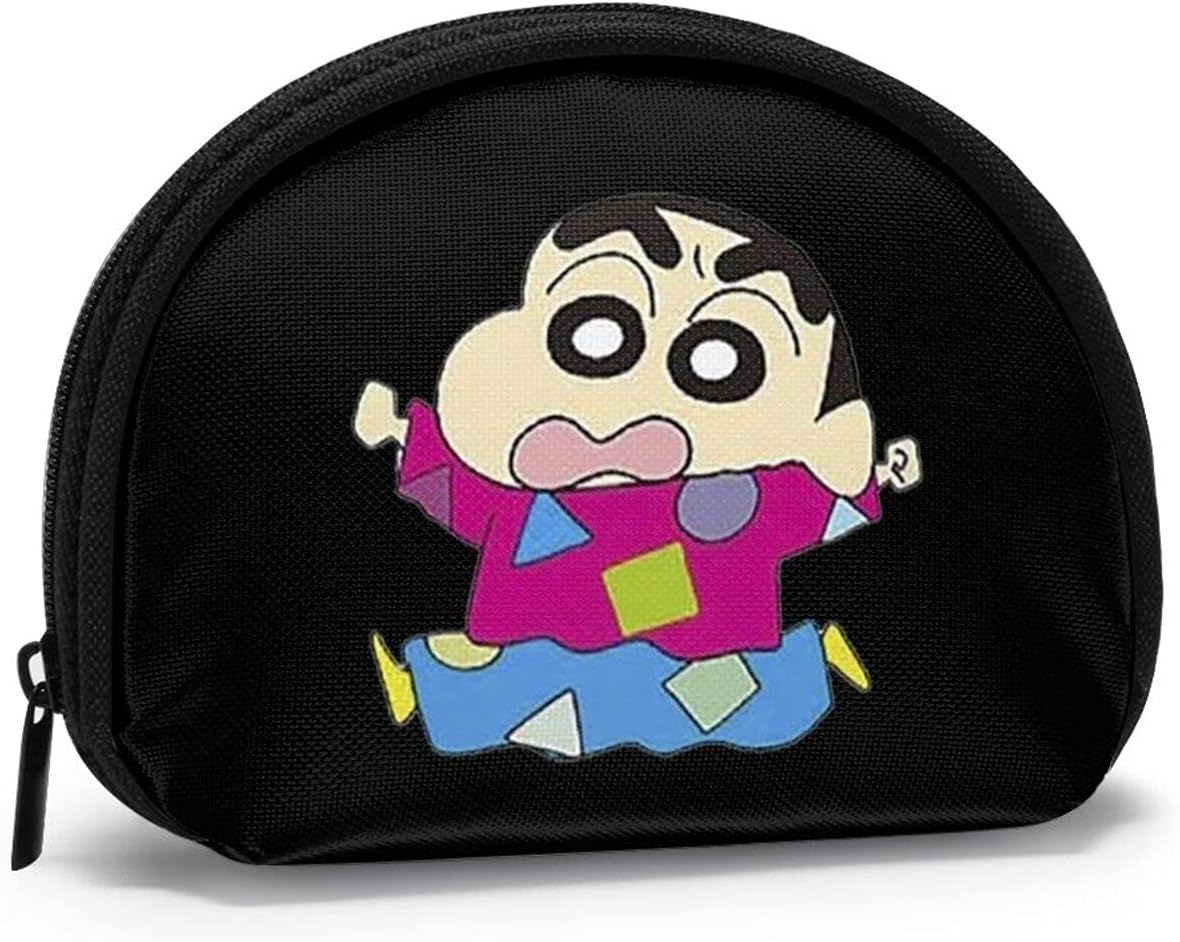 クレヨンしんちゃん 小銭入れ ミニ財布 収納ポーチ 化粧ポーチ コインポーチ 出張 旅行用 キャラクター アニメ コンパクト テレビで話題 人気 財布 お泊まり シンプル グッズ