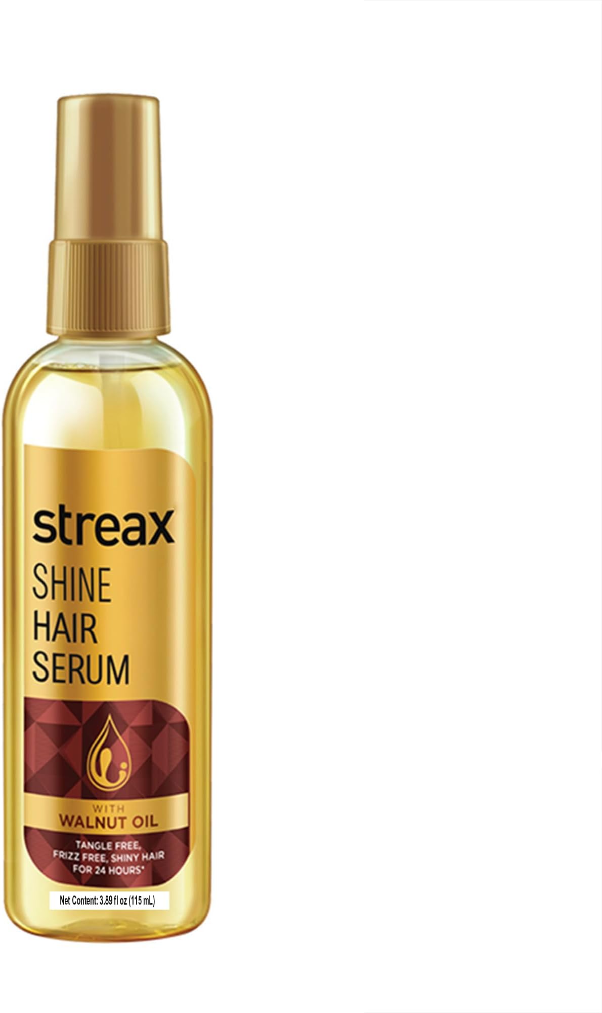 Hair Serum for Women & Men | Contains Walnut Oil | Instant Shine & Smoothness | Regular use Hair Serum for Dry & Wet Hair | Gives frizz-free Hair | Soft & Silky Touch | 100ml