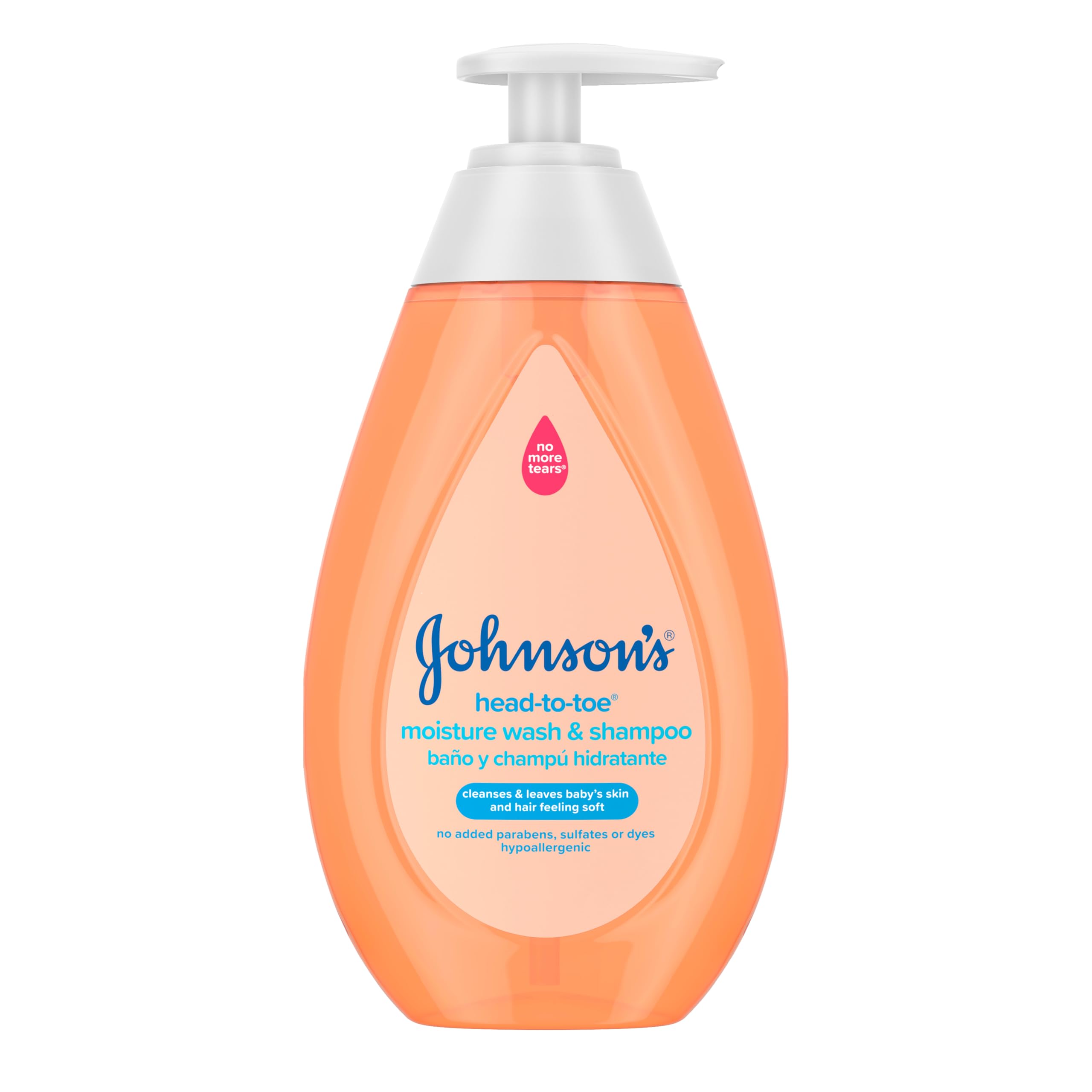 Johnson's Baby Head-To-Toe Gentle Baby Moisture Tear Free 2 in 1 - bathing | Mubboo