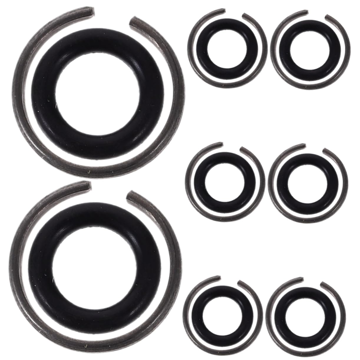 Housoutil Impact Wrench Socket Retainer Rings 8 Pack Socket Retainer for Electric Air Wrench Tool Parts