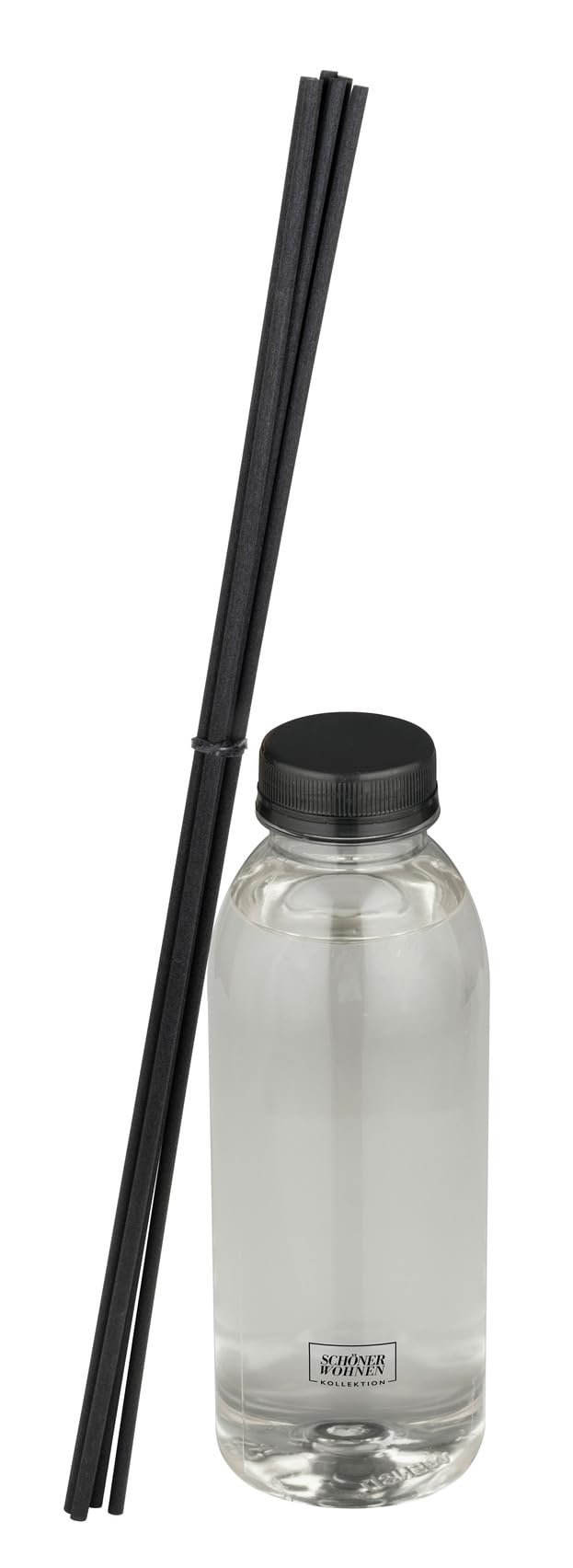 Schöner Wohnen Kollektion Raumduft Mod. Cedar XXL, Glasdiffuser mit 500 ml Zedernholzduft, 10 Duftstäbchen, nachfüllbar und wiederverwendbar
