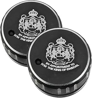 Fit for Abu Garcia Fishing Reel Brake Knob, Mechanical Spool Control Knob, Spool Control with Internal Sound Kit Fit for 3 3.5 4 P5 Series, Fishing Reel Replacement Parts(2Pack)