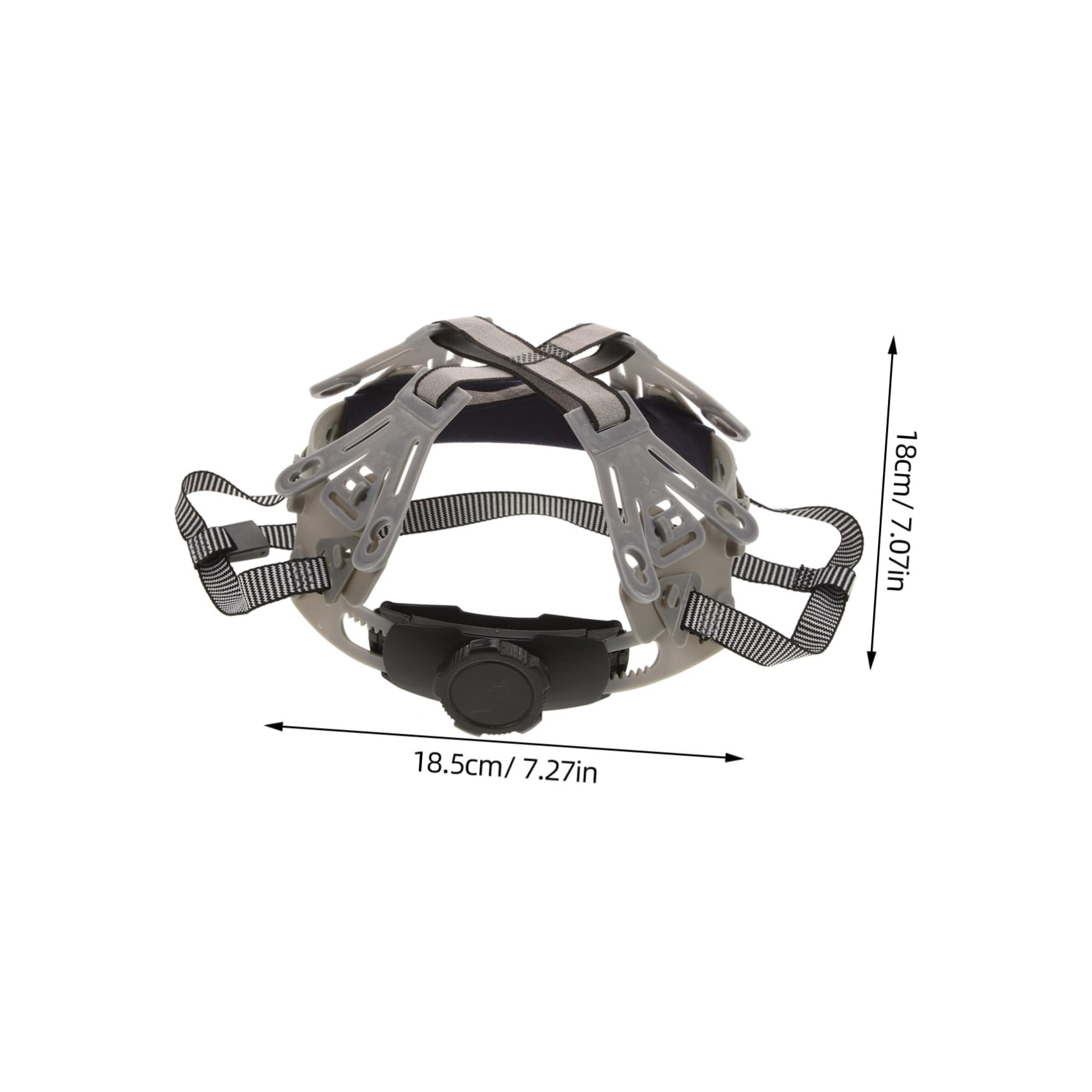 Lurrose Forro del Casco construccion Casco de Seguridad Forro de Casco Barbilla de Casco Universal Duro Accesorio de Hardhat reemplazo de la suspensión del Casco el plastico Grey