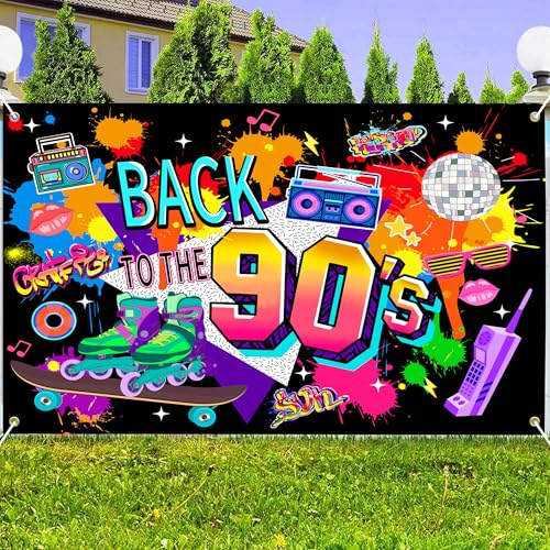Fondo Fotográfico 90s Tema 8x6 FT Poliéster miniatura 3