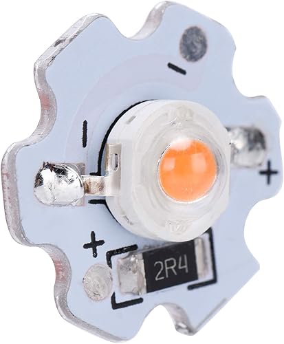 Miniatura 8 de Hyuduo 25 cuentas de lámpara LED, 200 lúmenes, 3 W, 5 V, chip LED de alta potencia, lámpara LED SMD para accesorios de iluminación de bricolaje (luz