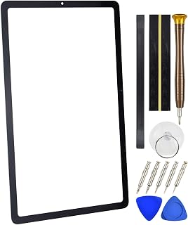 Front Screen Replacement with Pre Cut OCA Adhesive for Samsung Galaxy Tab S6 Lite SM-P610 (Wi-Fi) SM-P615 (LTE) Black