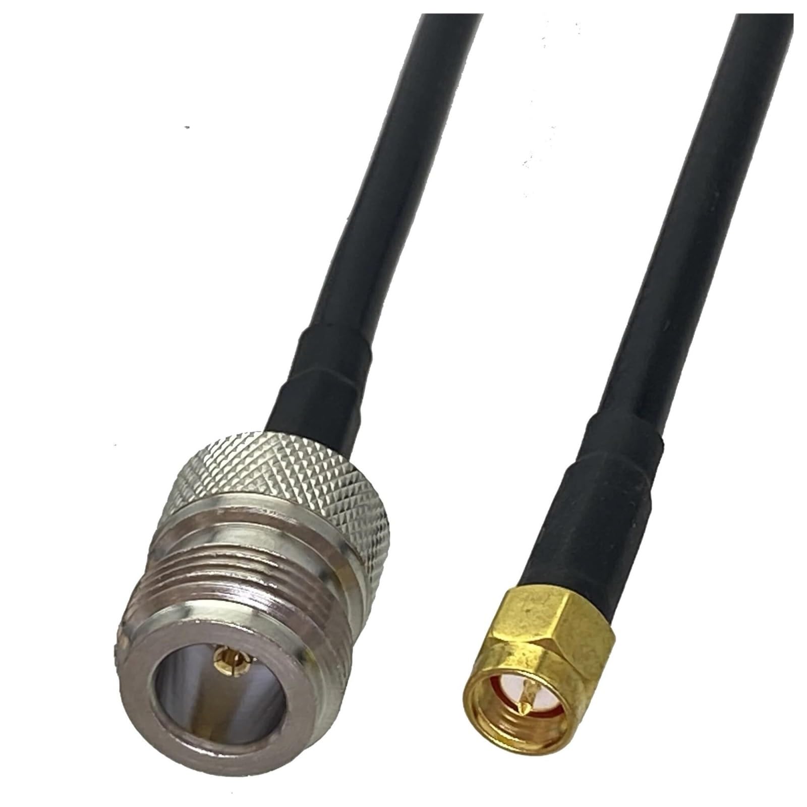 Złącze koncentryczne, Kabel Koncentryczny Zaciskany RG58 SMA Męski Na N Żeński
