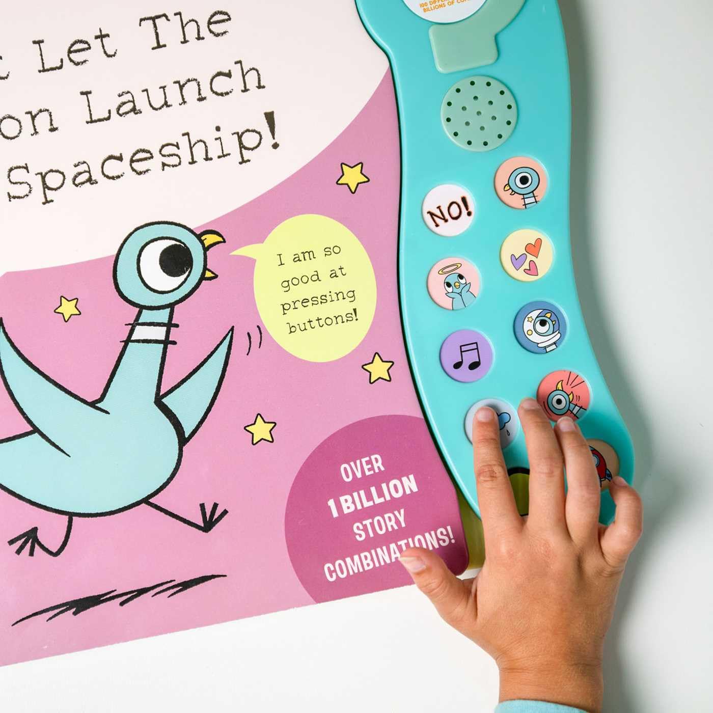 Don't Let The Pigeon Launch the Spaceship!: A Sound Book (10-Button Sound Books) image 4