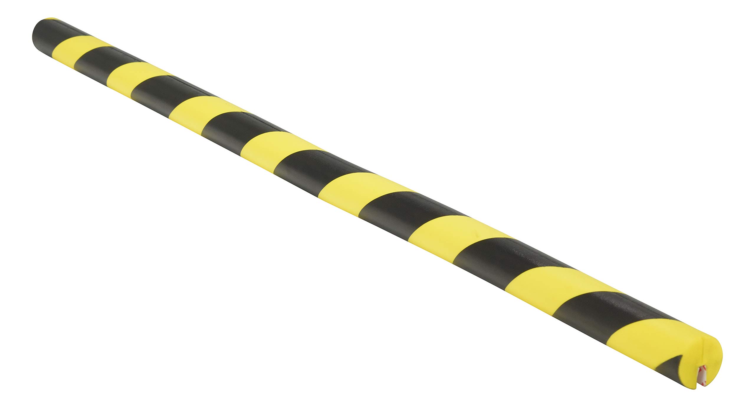 Vestil FEG-A Polyurethane Foam Edge Guard 40 In. Length x 5/16 In. Slot Width Black / Yellow