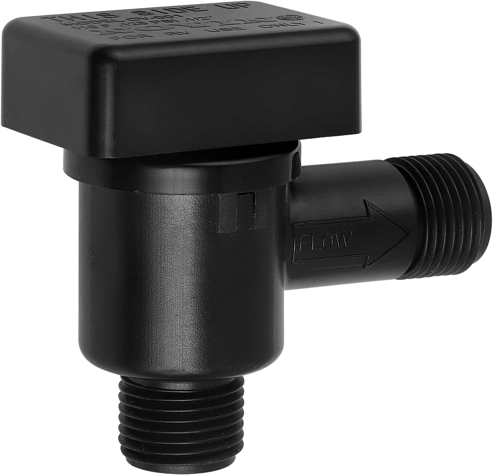 RV Vacuum Breaker Check Valve,Camper RV Black Tank Check