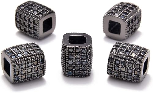 AD Beads Pulsera de cuentas de diamantes de imitación de circón