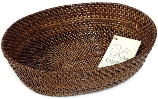 Calaisio Hand Woven Medium Oval Serving Basket