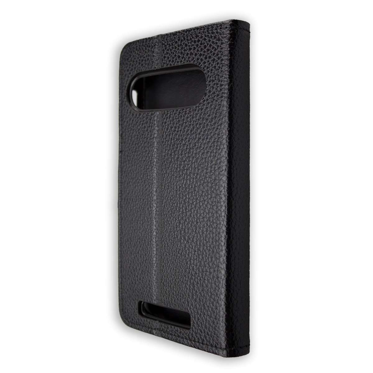 Caseroxx Custodia Bookstyle In Finta Pelle Nera Per Doro 366 - Protezione Con Tasche E Chiusura Magnetica - 3