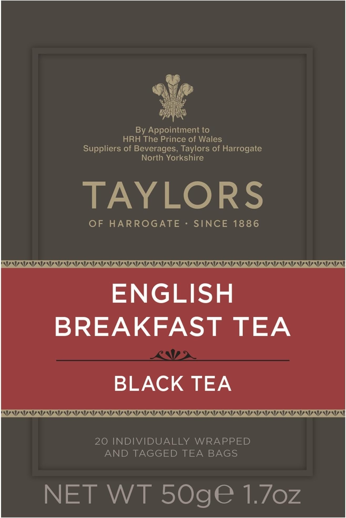 English Breakfast Black Tea 20 Bags