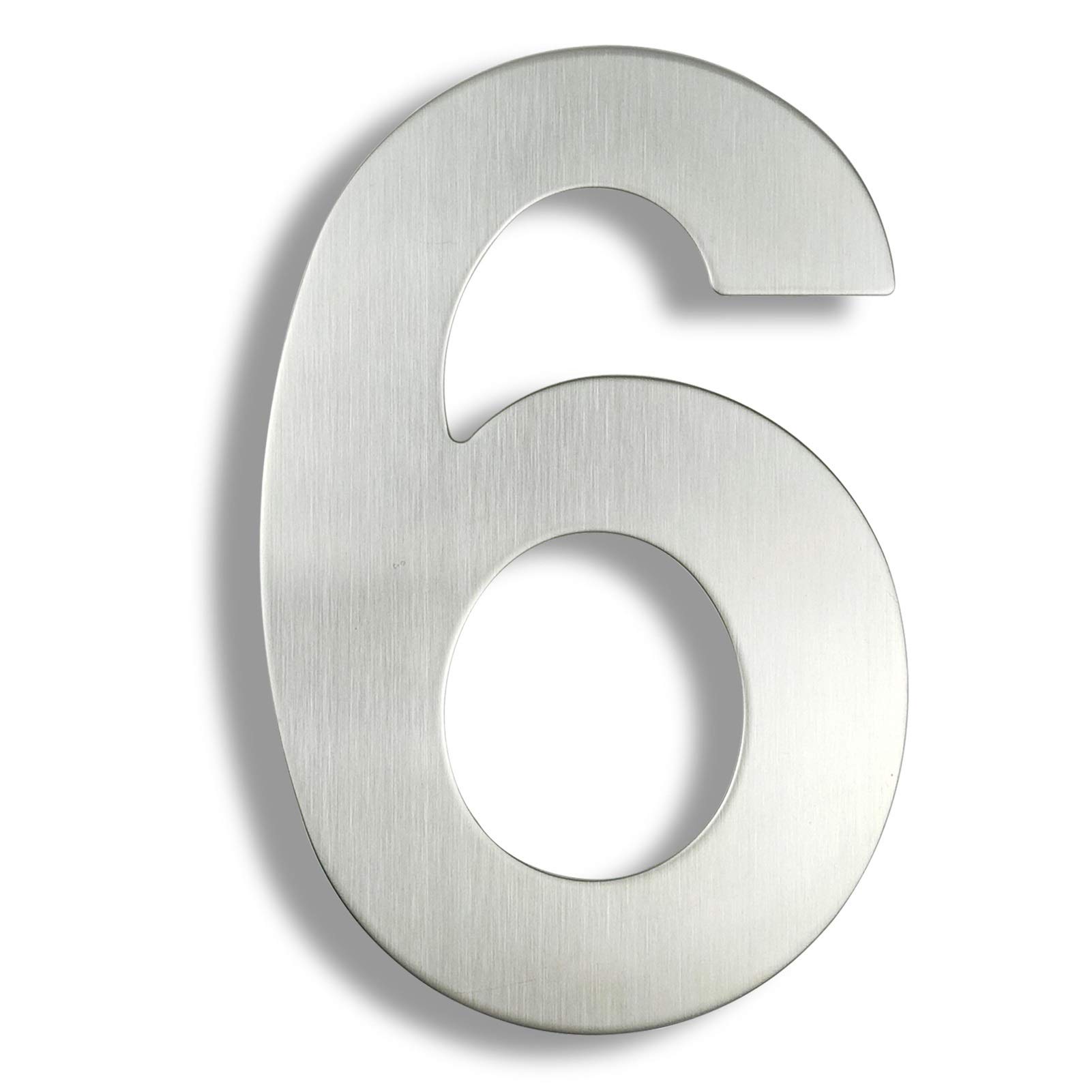 Numero civico, Targa porta con numero di e indirizzo da 15 cm 3D 0-9 esterni(6)