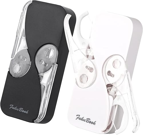 Dispensador portátil de hilo dental dispensador de hilo dental estuche portátil con 12 piezas de hilo dental organizador automático de hilo dental