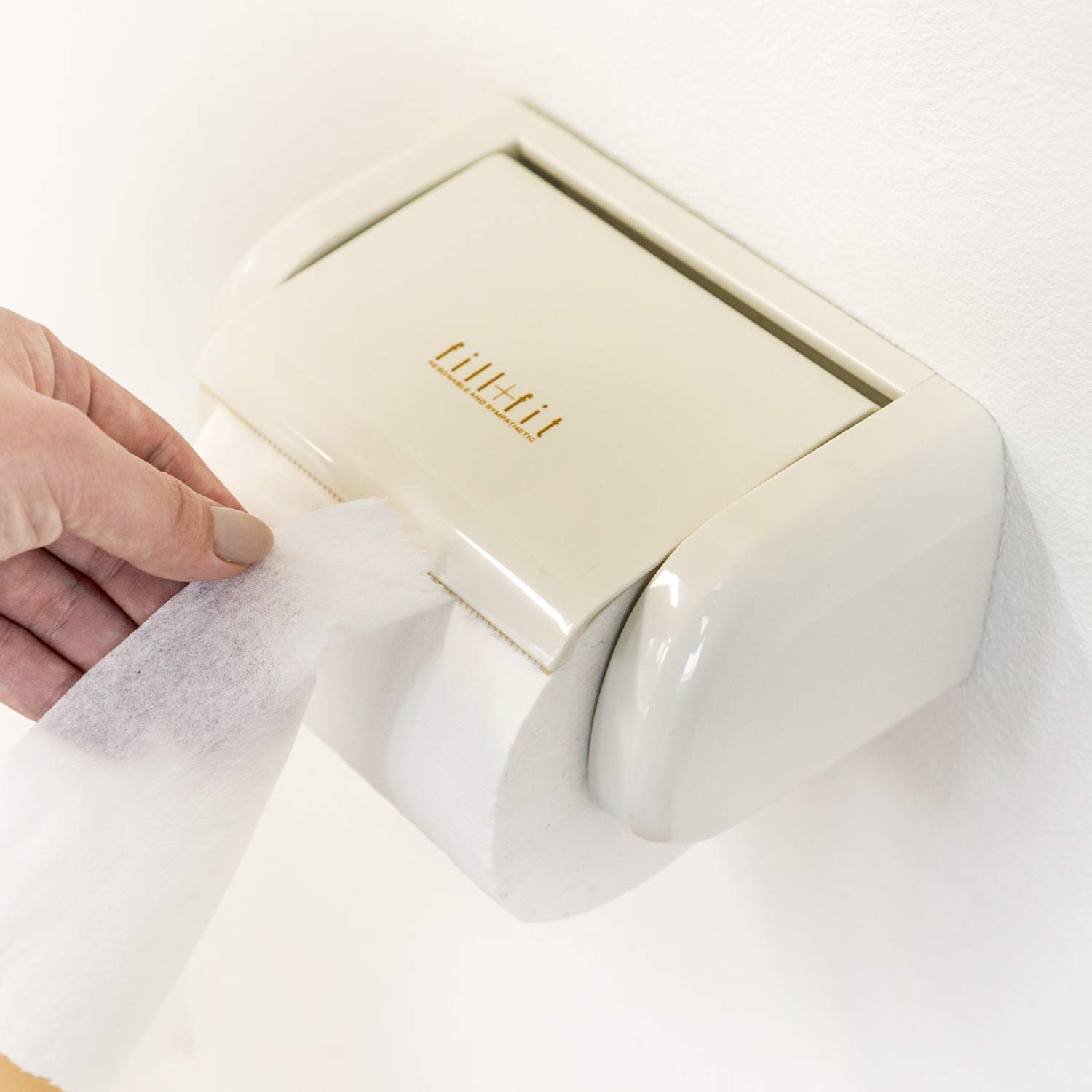 Amazon.co.jp: オカ(OKA) トイレットペーパーホルダー フィルフィット