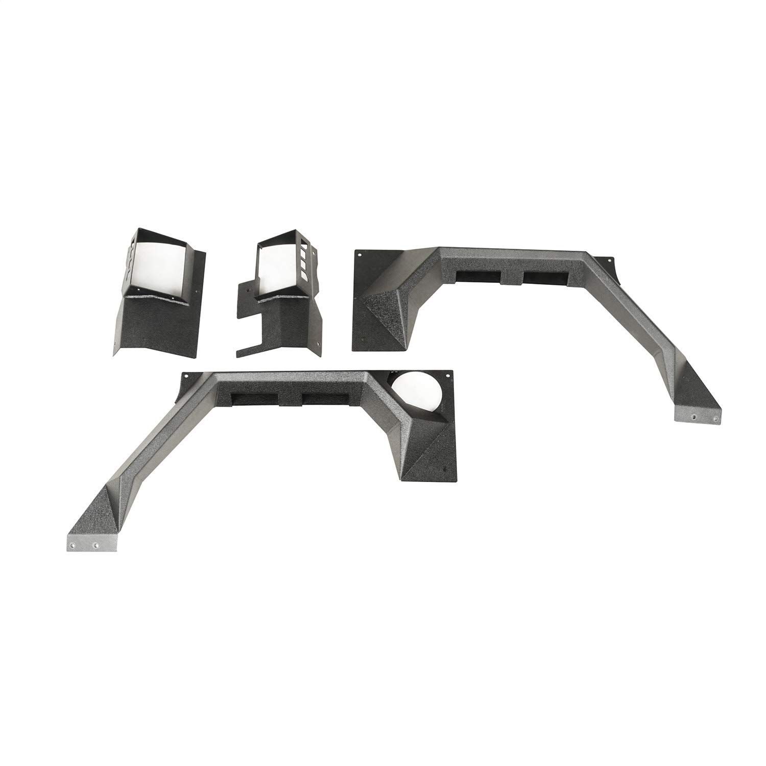 Rugged Ridge | XHD Armor Fender Kit, Rear, Pair | 11615.03 | Fits 2007-2018 Jeep Wrangler JK 2-Door