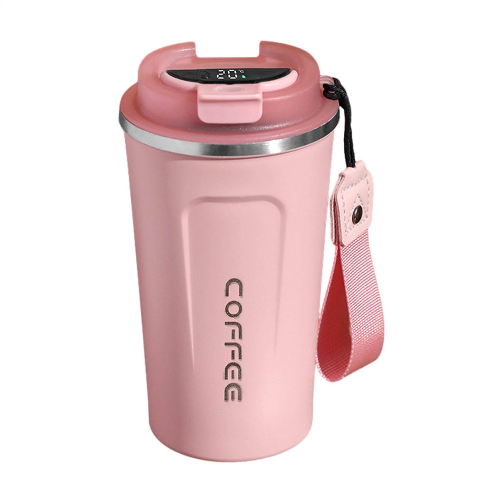 Thermal Smart Cup - Digital Water Bottle 510ml Coffee Cup Temperature Display Coffee Therms Stainless Steel Wall Vacuum