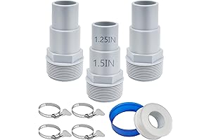 Universal Pool Pump Hose Adapter: Versatile 3-Pack for Seamless Pool Maintenance