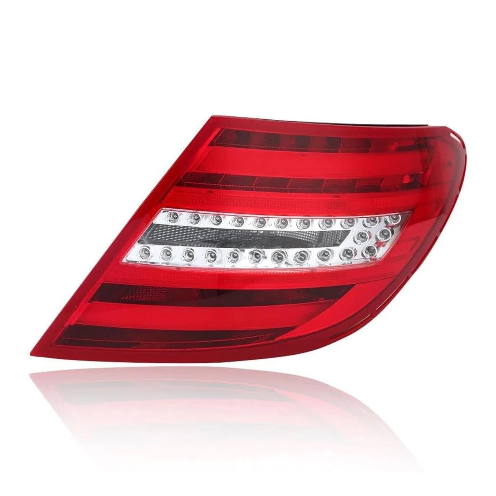 Faro Trasero Para Benz W204 Para Europea Versión C63 AMG C180 C200 C250 C300 C350 2011-2014 Luz Trasera LED Lámpara De Freno Trasero(Right)