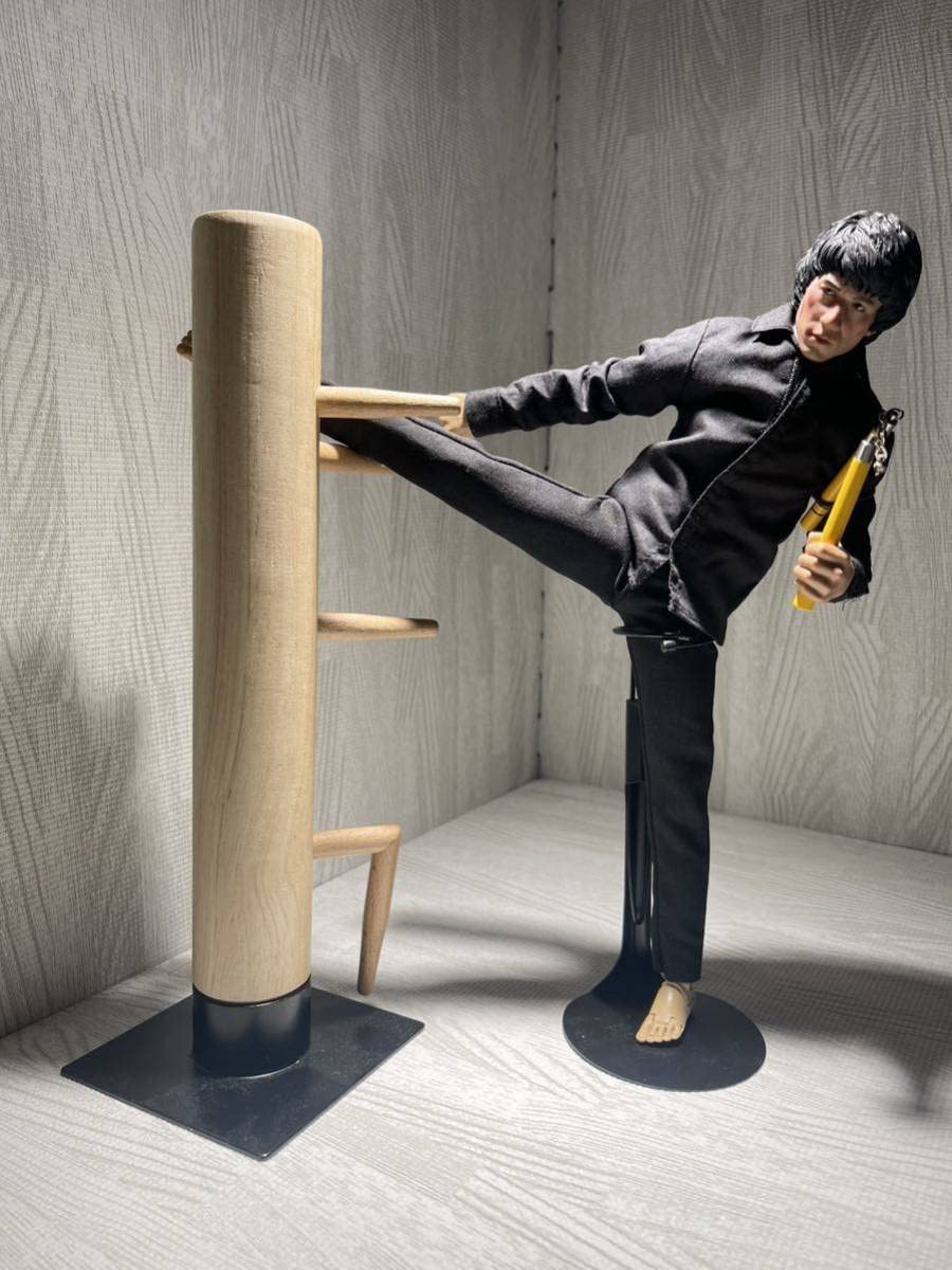 Amazon | フィギュア 1/6ジャッキー似 木人拳セット